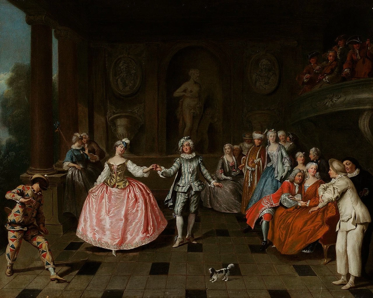 Il ballo in maschera - Galleria Nazionale Finlandese
